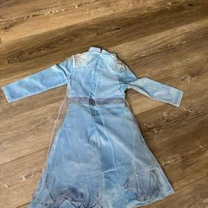 Character Princess Dress With Snowflake Print, Dress Up Costume For Halloween